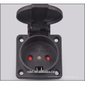 RDZP-07 EUROPE SOCKET 16A 250V SWISS IP54 SPLASHPROOF